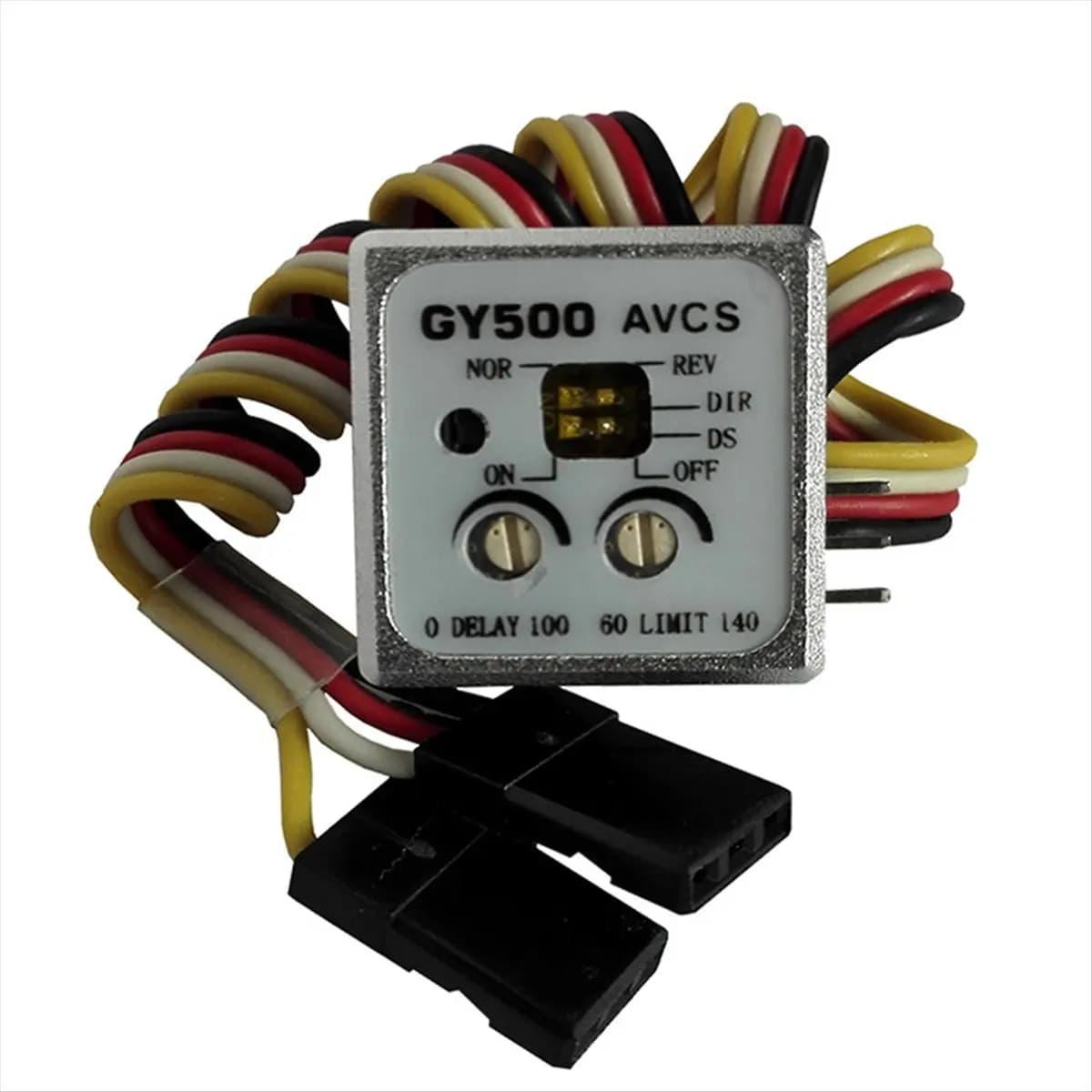 Giroscopio con testa a blocco singolo GY500 Giroscopio con blocco intestazione per il controllo della direzione dell'auto modello di elicottero RC