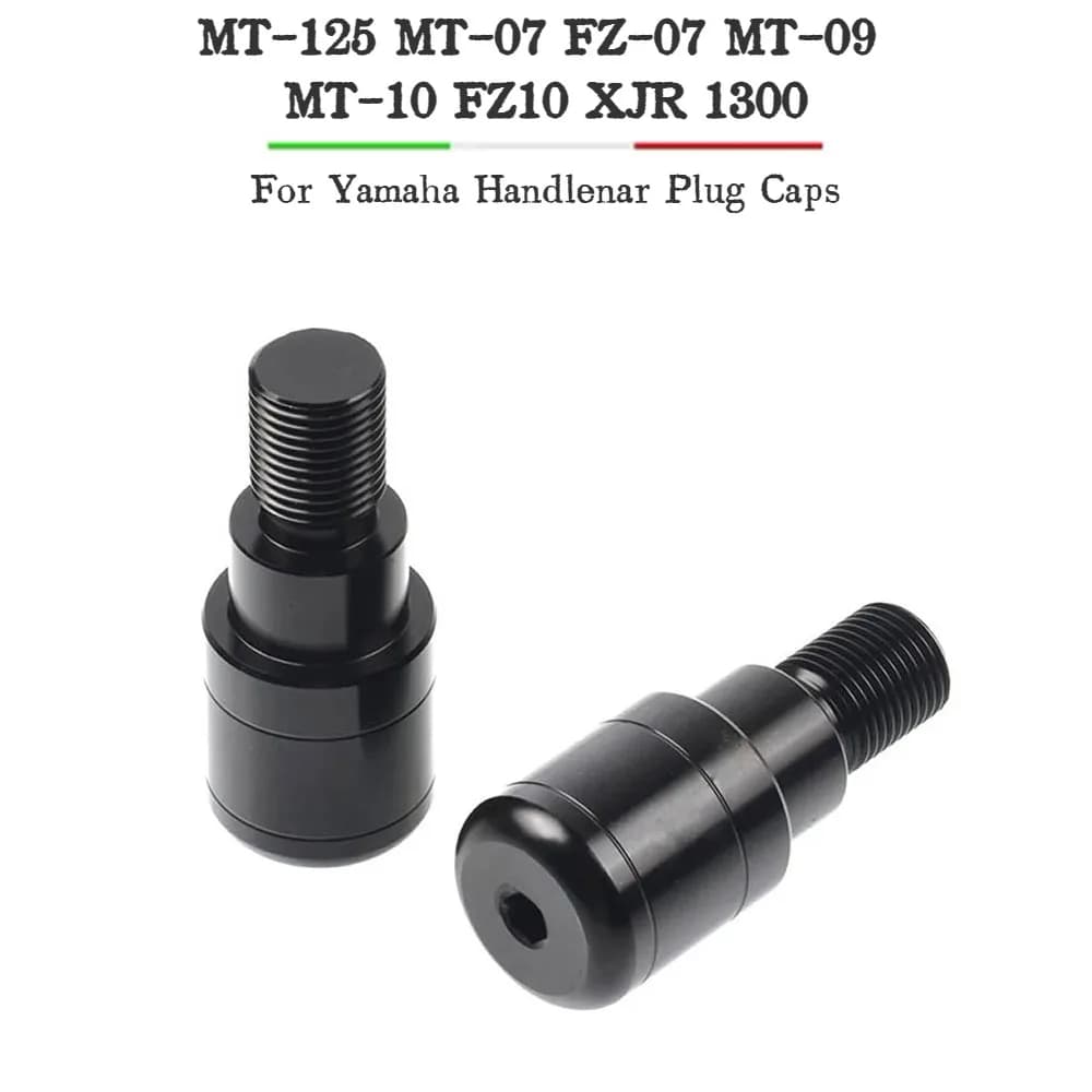 Moto 7/8 ''Manubrio Bar End Weight Manopole Cap Silder Spina For Yamaha MT-125 MT-07 FZ-07 MT-09 MT-10 FZ10 XJR 1300