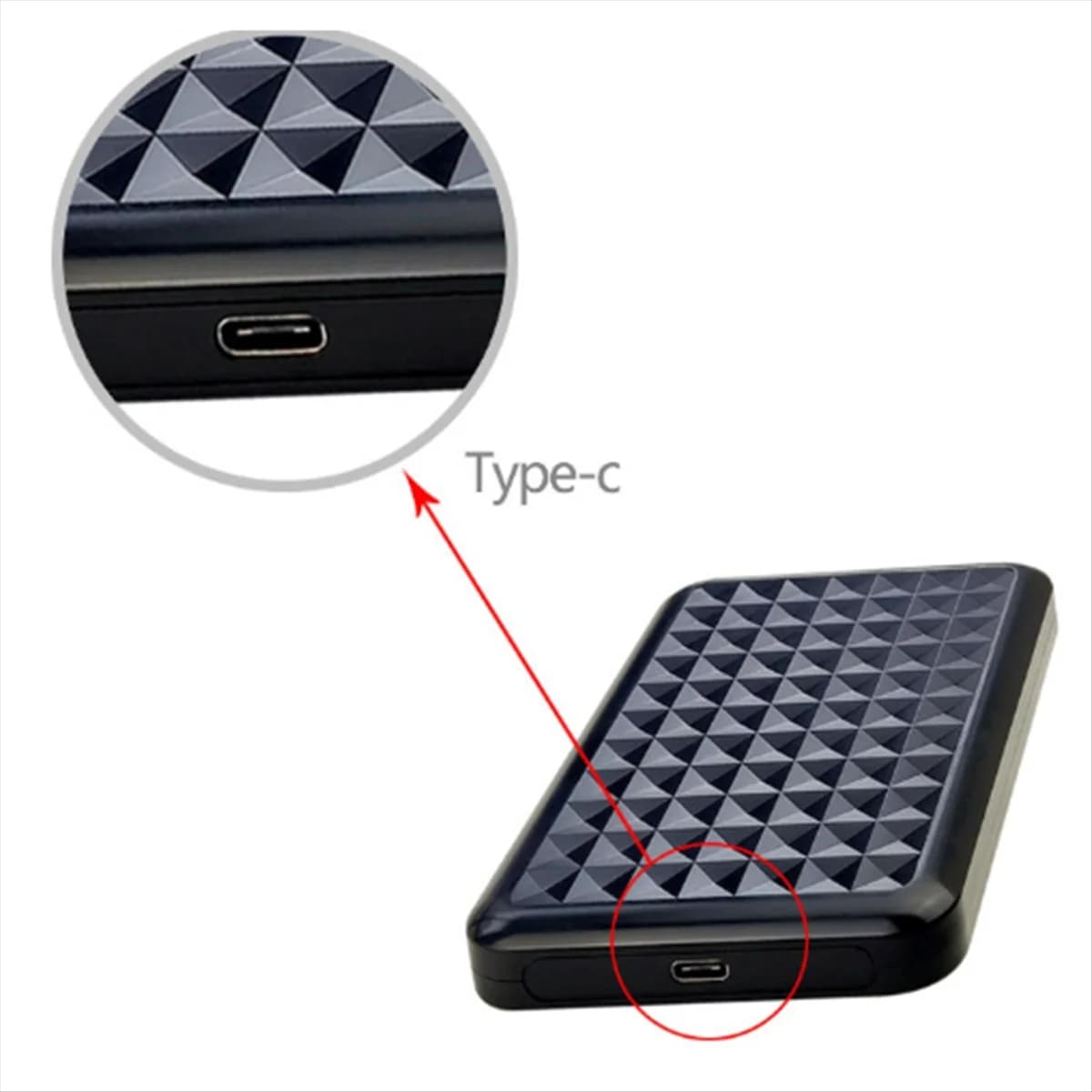 [HUND Store]~USB3.0 HDD Enclosure 2.5inch Serial Port SATA SSD Hard Drive Case Support 6TB Transparent Mobile External HD Case