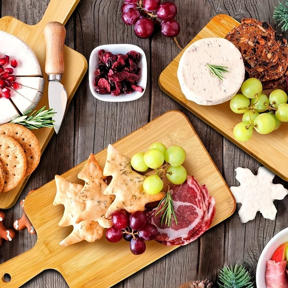 Home vegetable cutter Fruit cutter Steak cutter Wooden tray Wooden cutter with handle Tagliere
