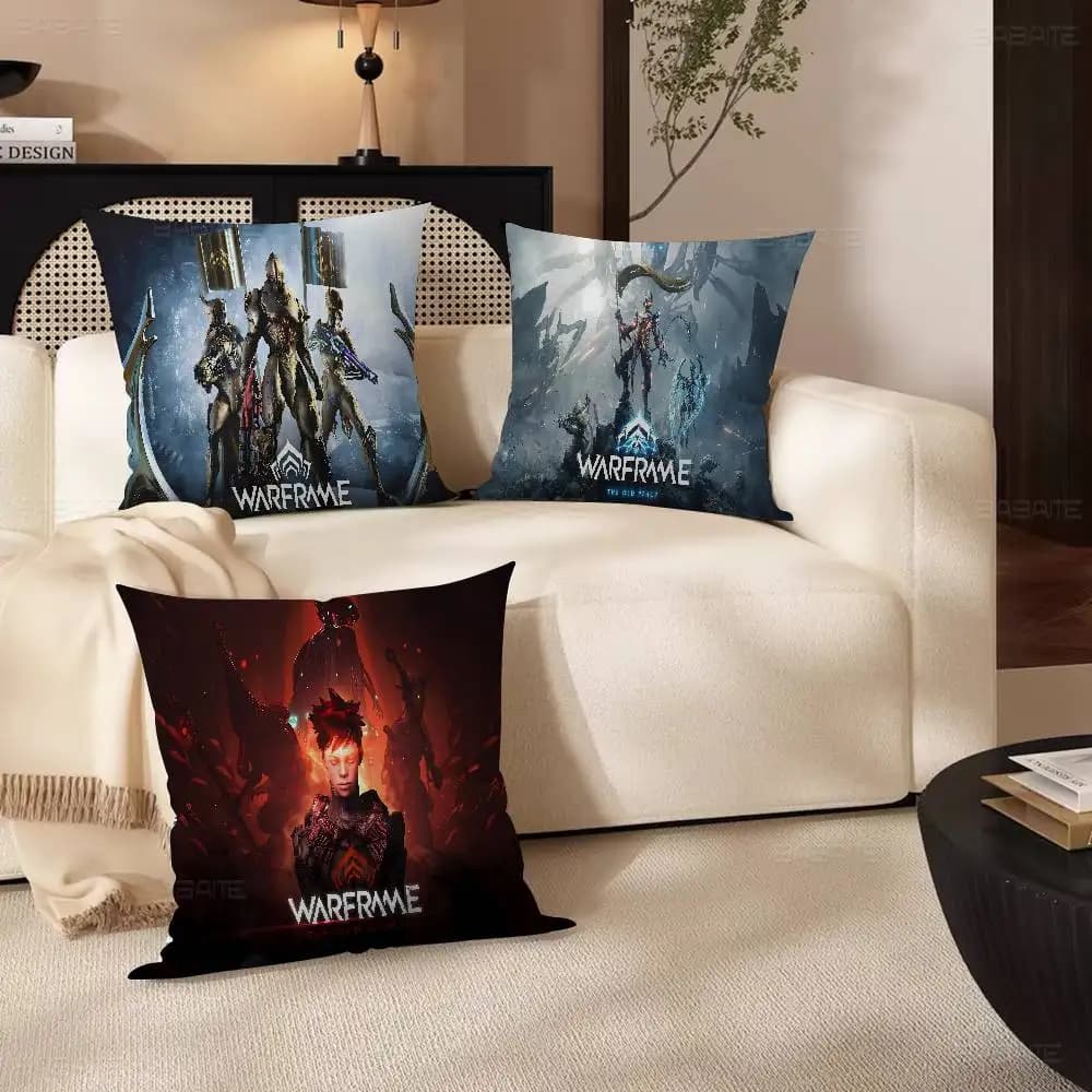 Federa per cuscino Warframes Gamer, federa decorativa per cuscino da divano, sedia, camera da letto, casa