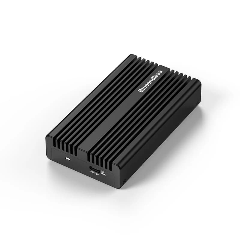 hit productGaming SSD Enclosure USB4 40Gbps M.2 NVME SSD External Portable Enclosure M.2 to USB-C Support USB 4 40 Gbps