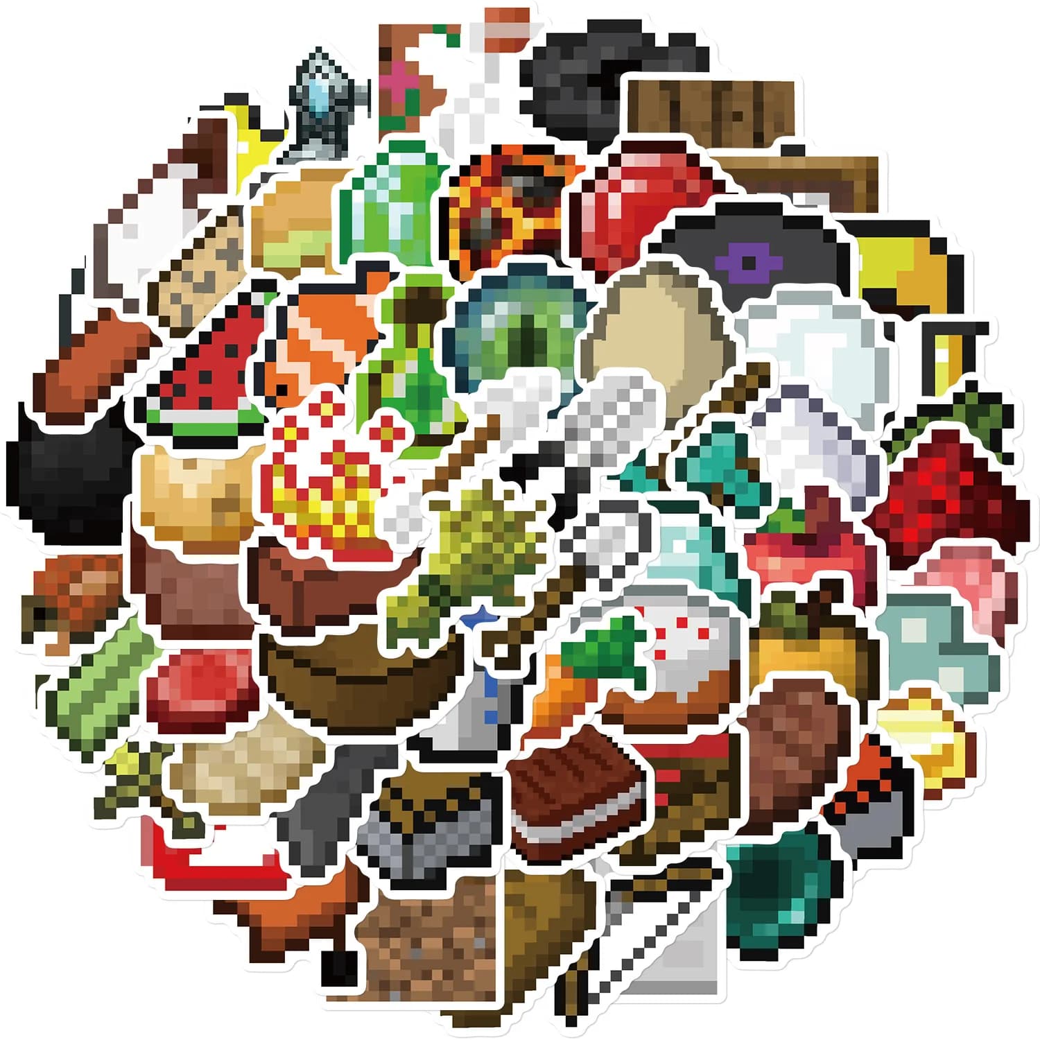 70/140 pezzi adesivi materiale vento pixel decorazione personalizzata creativa adesivi per scatole bagagli linea notebook fai da te