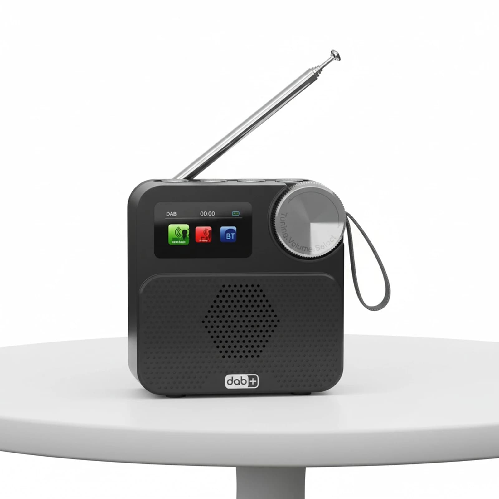 Bluetooth-compatible Internet FM Radio Rechargeable Wifi Radio with 1.47inch Color Display External Antenna Portable FM Radio