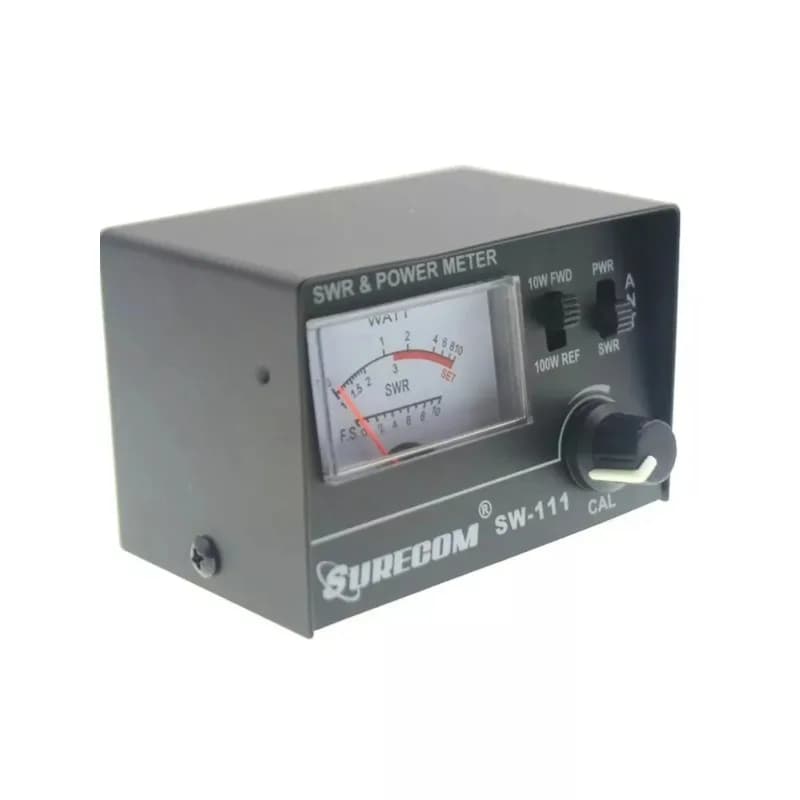 SURECOM SW-111 100W SWR Power Meter Field Strength Tester For Walkie Talkie CB Radio Antenna
