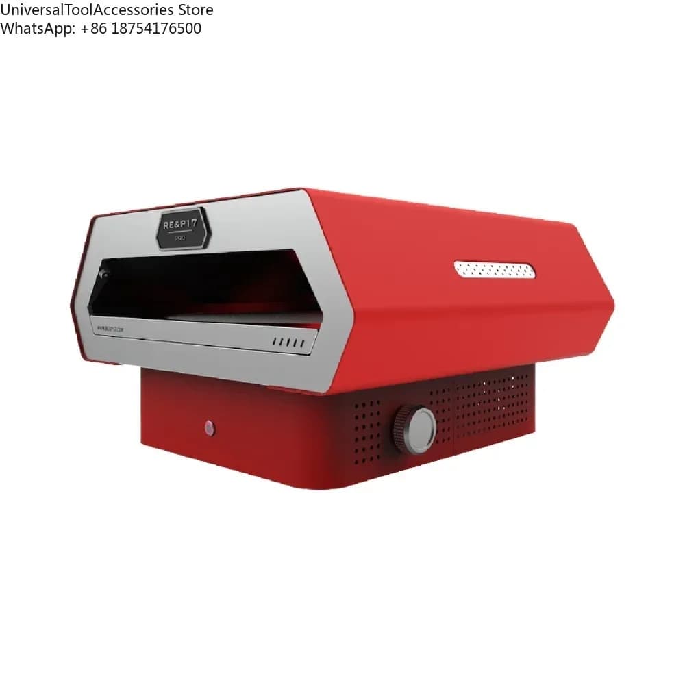 Electric Pizza Oven with 360° Rotating Stone 23000 BTU Customizable Smokeless Rotisserie Design for Outdoor Cooking