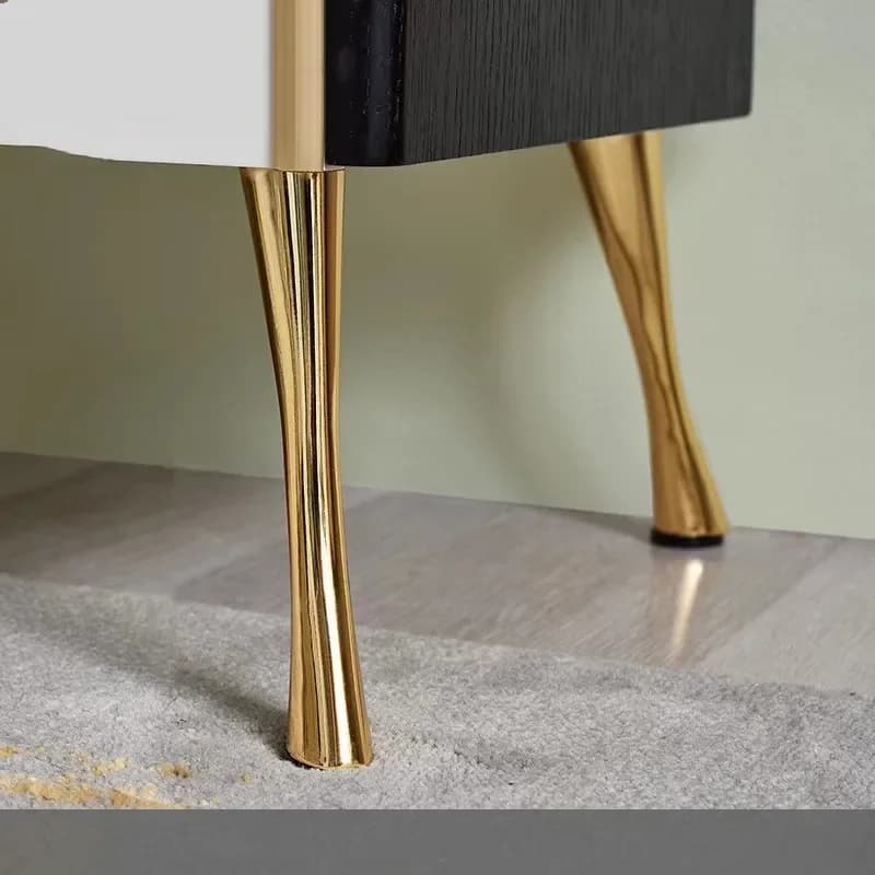 1 pz mobile TV piede tavolino piede mobiletto del bagno piede mobili piede luce di lusso divano in metallo piede accessori hardware