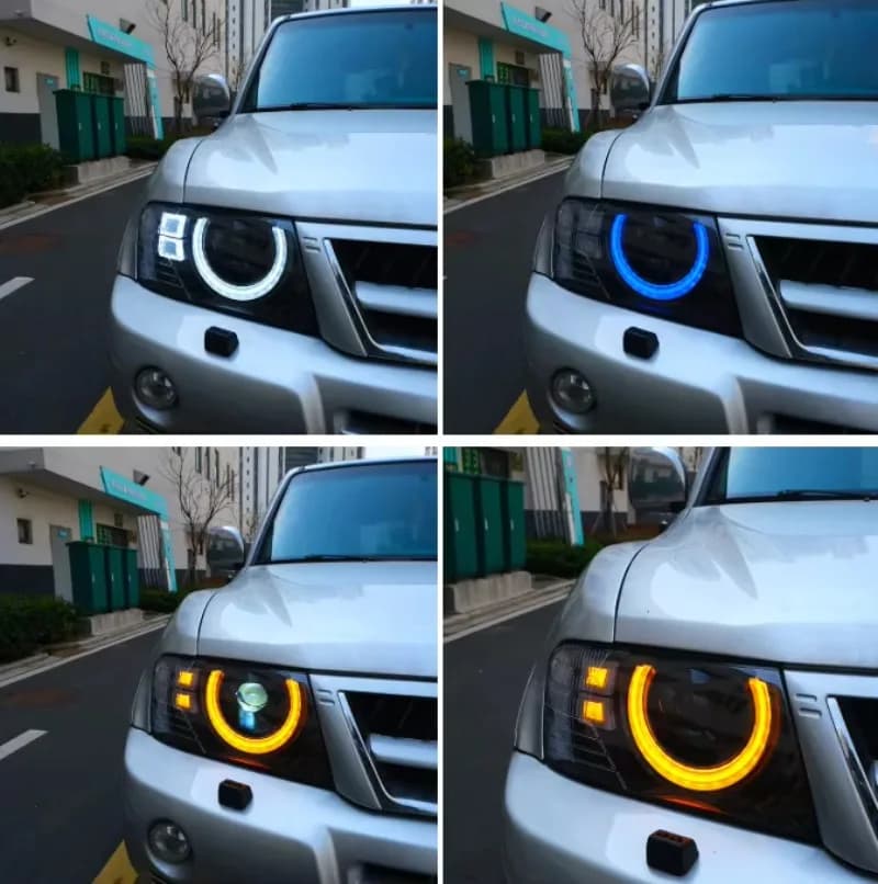 Auto Parts Led Headlight Head Lights For Mitsubishi Pajero V73 V77 V79 2004-2013 Upgraded LED Headlight Assembly