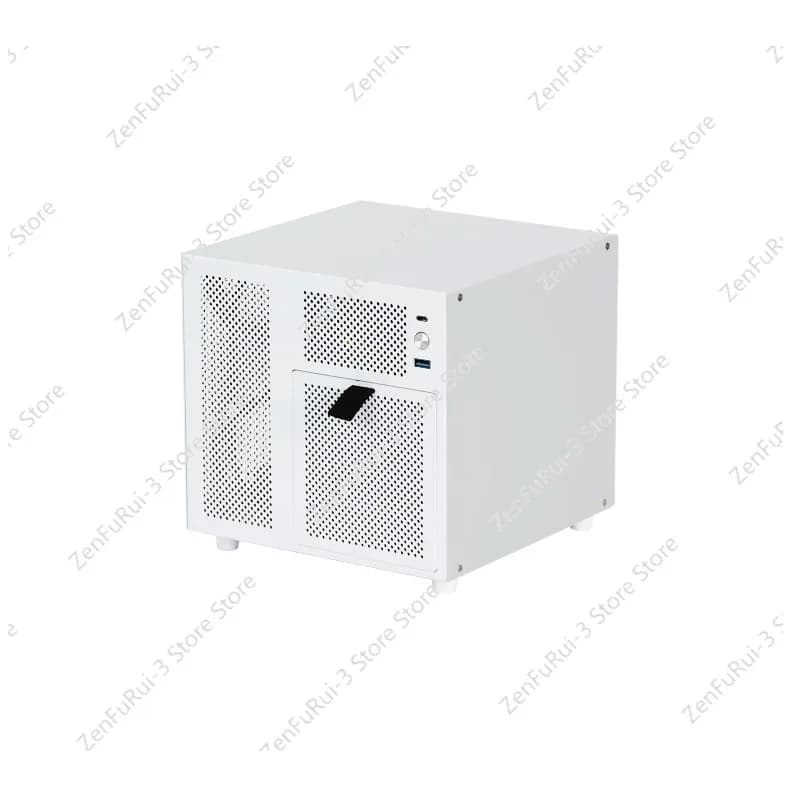 4-Disk NAS Chassis SFX Power Supply ITX Main Board Home Storage Server Small Chassis