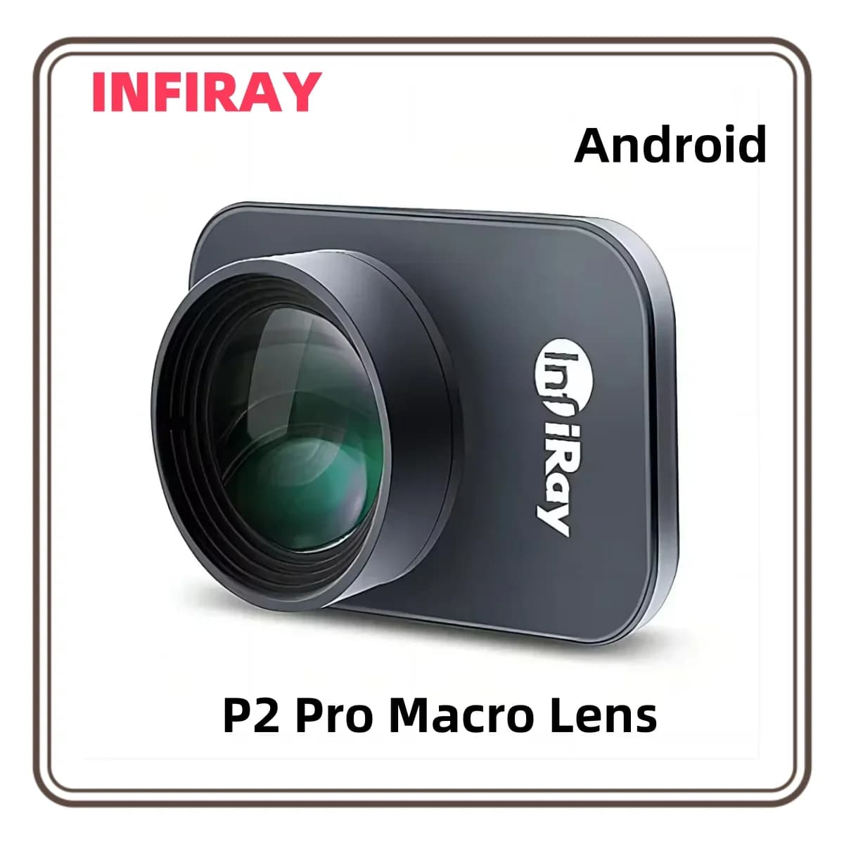 A+ INFIRAY P2 Pro macro lens 8 mm infrared camera lens for thermal camera macro lens for iOS Android