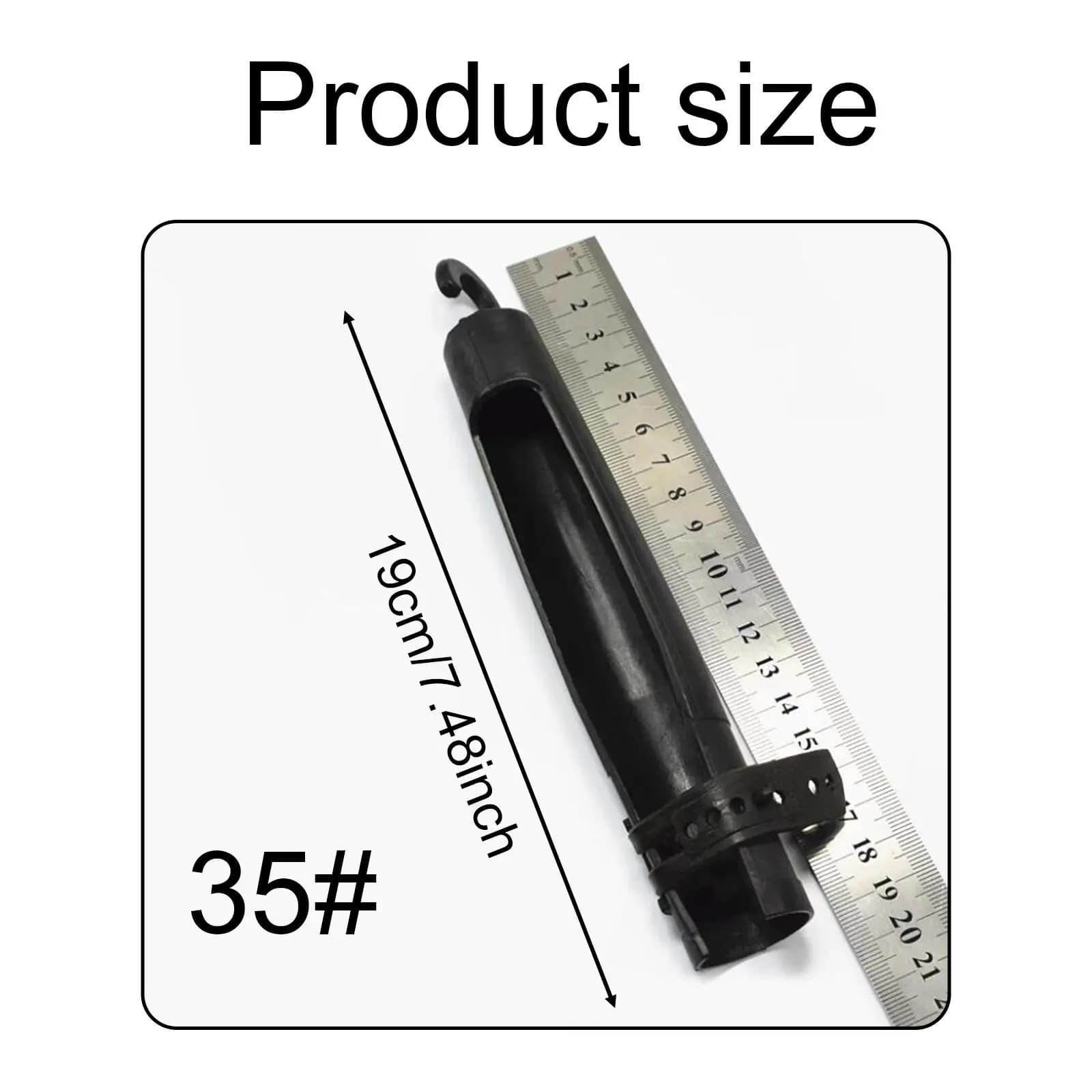 Set of Light Protections for Fishing Rods, Plastic Cases for Bags and Curtains for Fishing Rods