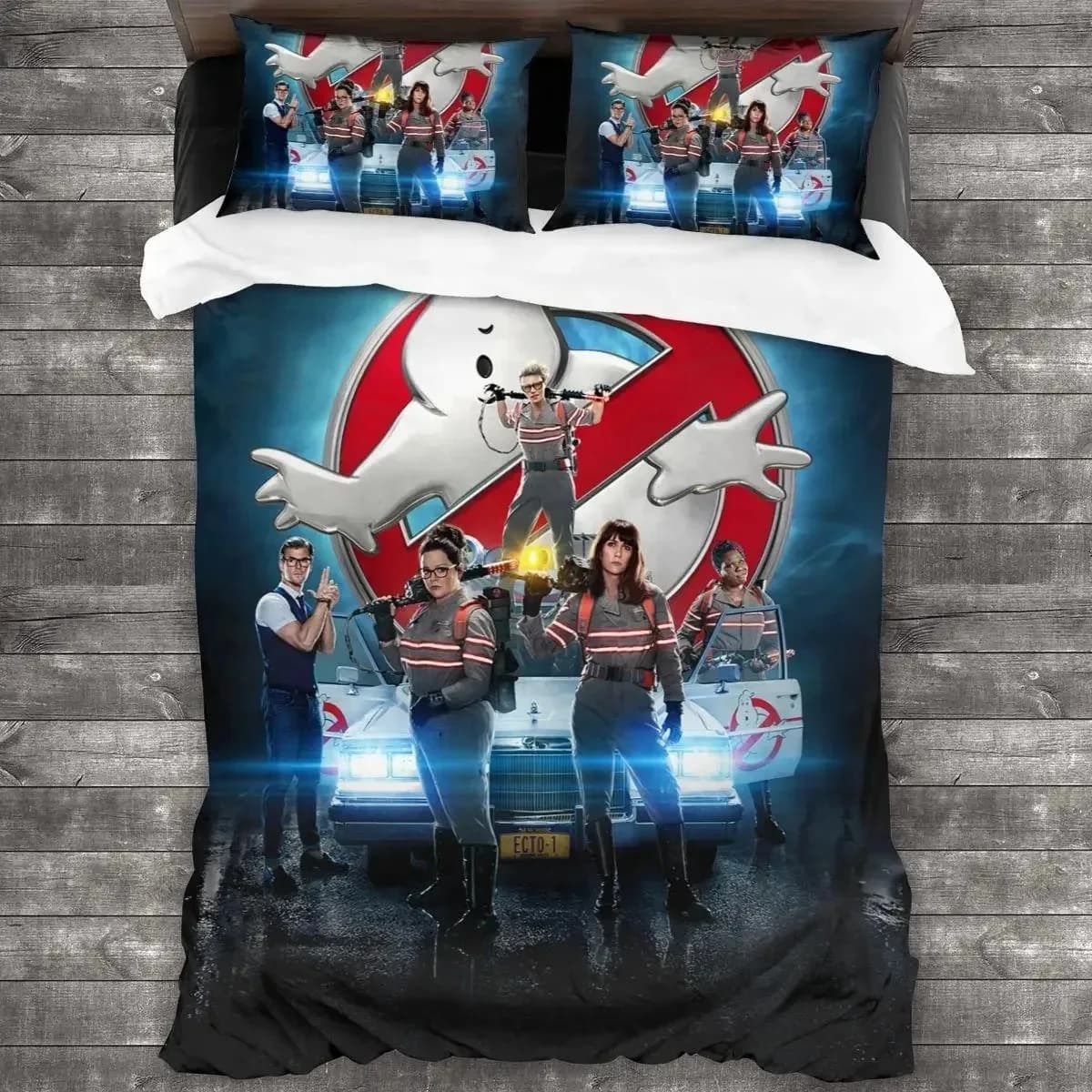 Set biancheria da letto Ghostbusters, copripiumino Cinema Ghostbusters, copripiumino singolo doppio completo Queen King Size