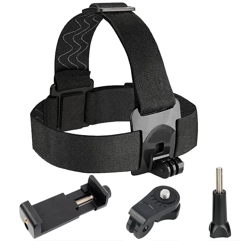 Head Strap Mount For GoPro Hero 13 12 11 10 9 8 7 Insta 360 X5 X4 X3 GO 3 3S DJI Osmo Action 3 4 5 Pro Cameras Accessory