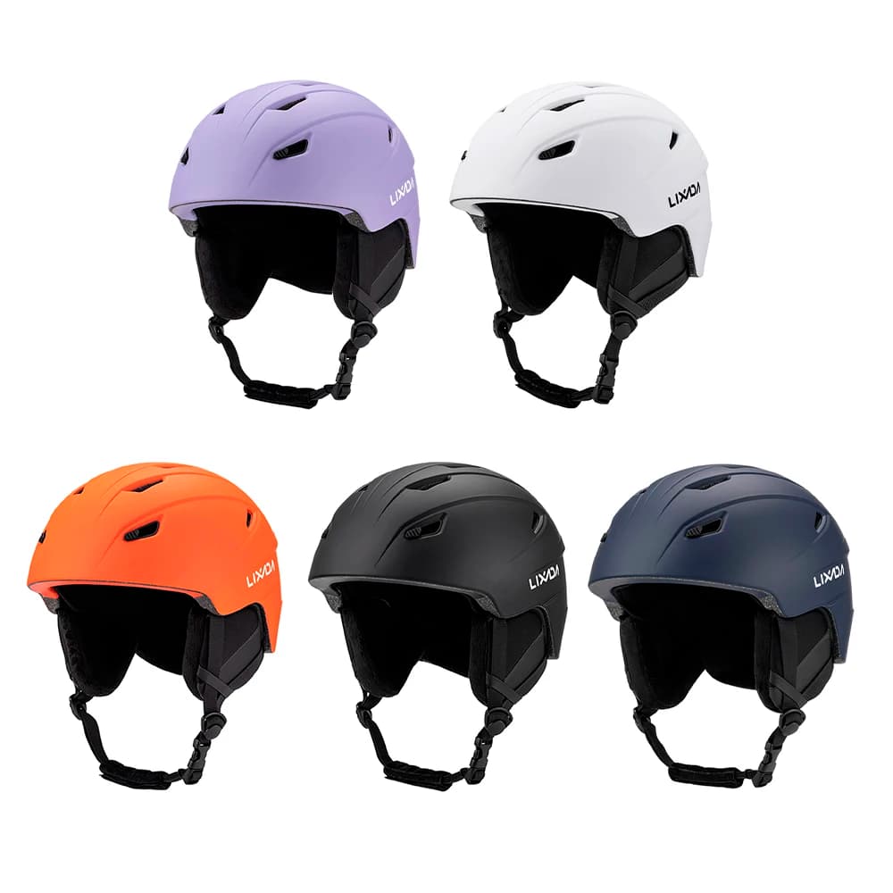 Casco da sci caldo integrato LIXADA casco da Snowboard leggero e confortevole regolabile