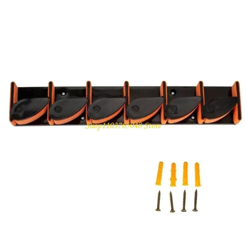 R53E Porta a canna a canna da pesca verticale Montata con schiume, ripostiglio da 6 pezzi