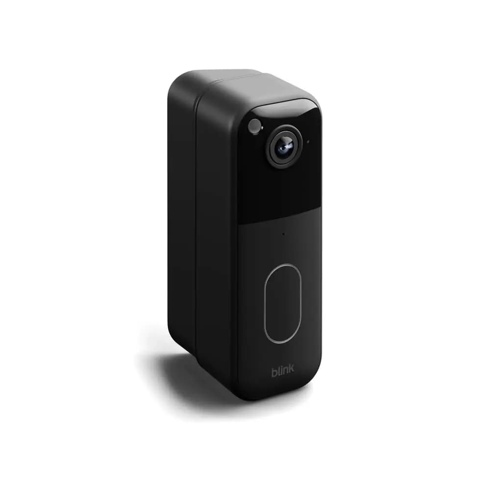Supporto angolare regolabile per videocitofono in nero - Migliora l'angolo di visione per la sicurezza della tua casa