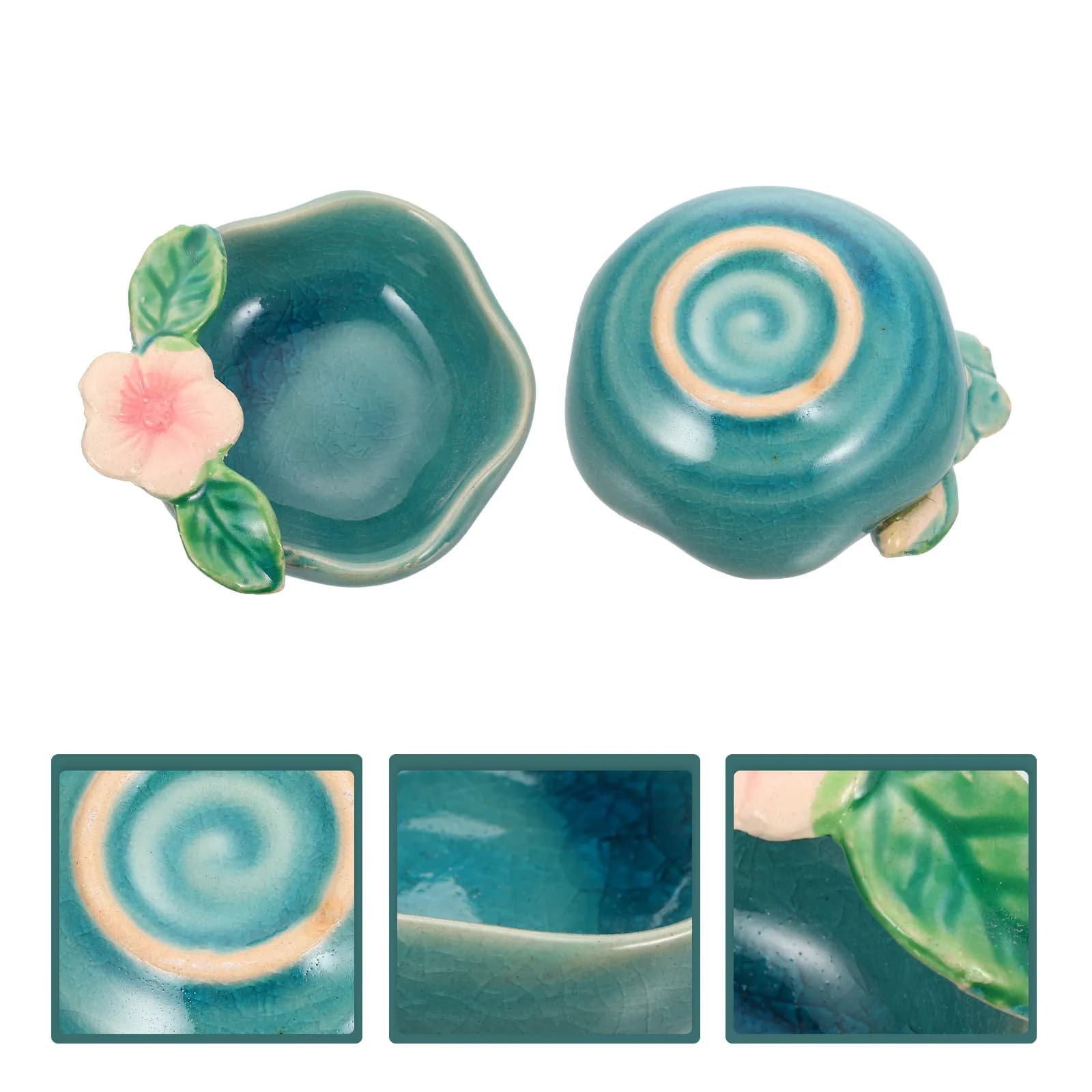 Ciotola per Oli Essenziali in Ceramica, Dispenser per Oli da Spa, Ciotola per Miscelare Maschere Facciali, Accessori per Estetiste, Porta Aromi