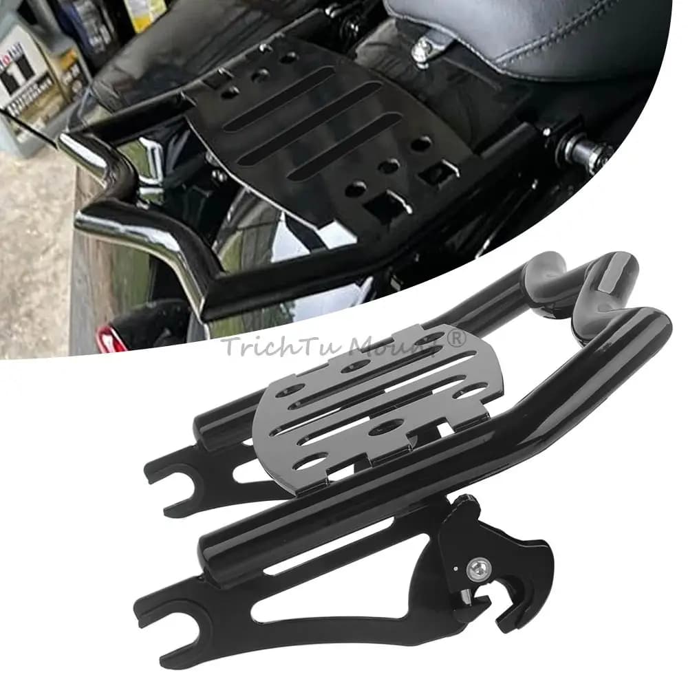 Portapacchi stile staccabile per moto adatto per Halrey Touring Street Glide CVO/SE FLHXSE 2010-2025