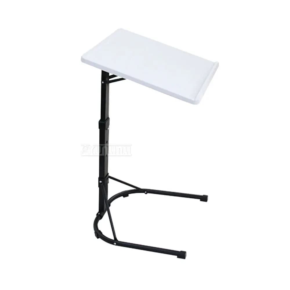 Vertical Computer Desk, Standing Height Adjustable, Foldable Portable Laptop Table, Space Saving