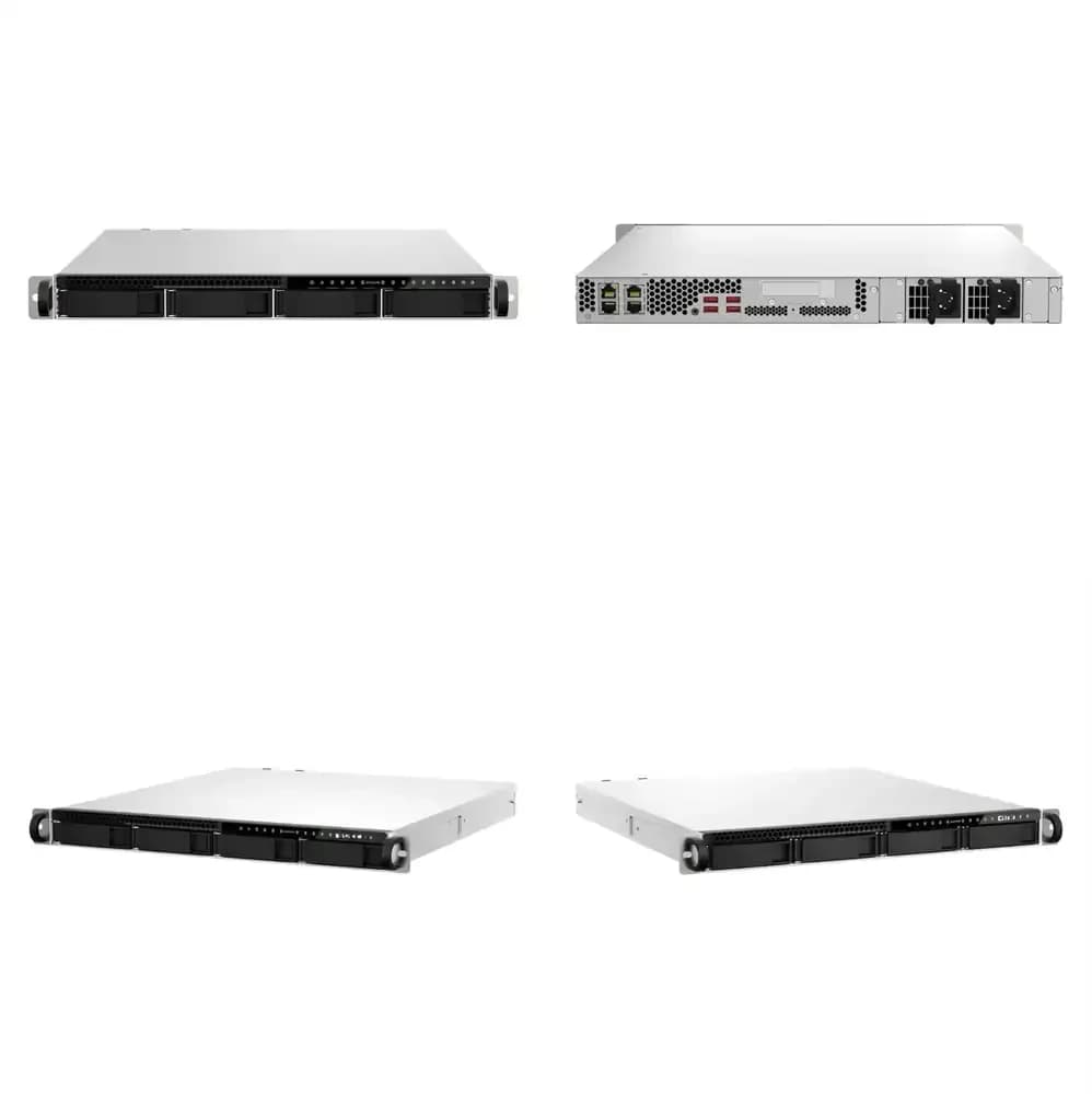 QNAP TS-h987xu-RP con E2334 3.4GHz 4 Core, Server NAS a 9 Bay (Senza HDD)