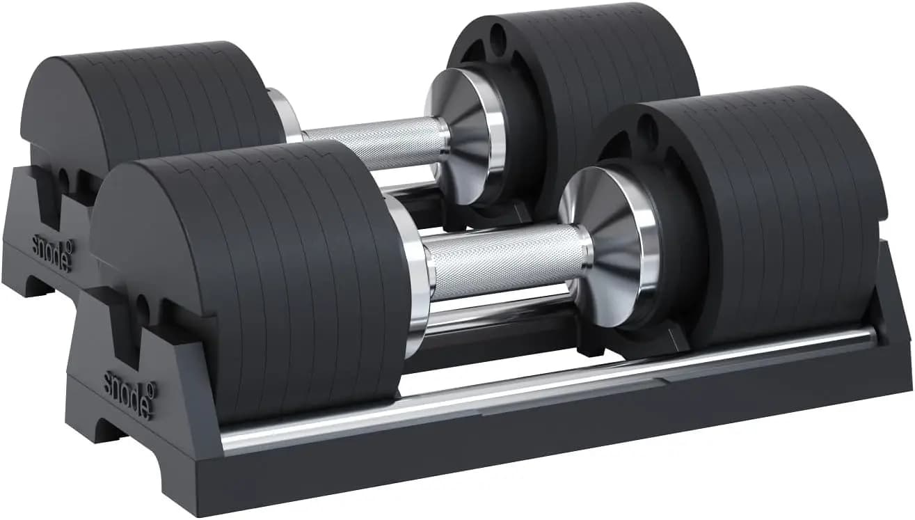 AD80 Drop Proof 80 lbs Adjustable Dumbbell Set -Adjustable Weights with Cast Iron Plates and Cradle, Knurled Handle,, Custom