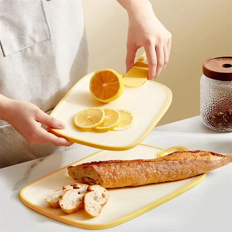 Anti Mold And Antibacterial Household Kitchen Specific Vegetable And Fruit Cutting Plastic Cutting Board 3-Piece Set