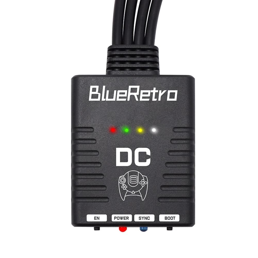 BlueRetro Gamepad Wireless Adapter Recovery button Bluetooth compatible controller converter for SEGA DreamCast console
