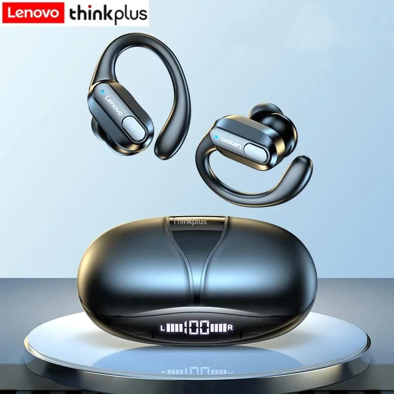 Cuffie wireless originali Lenovo XT80 OWS 5.3 Auricolari Bluetooth HD Chiamata stereo Gioco Auricolari con cancellazione del rumore Cuffie sportive