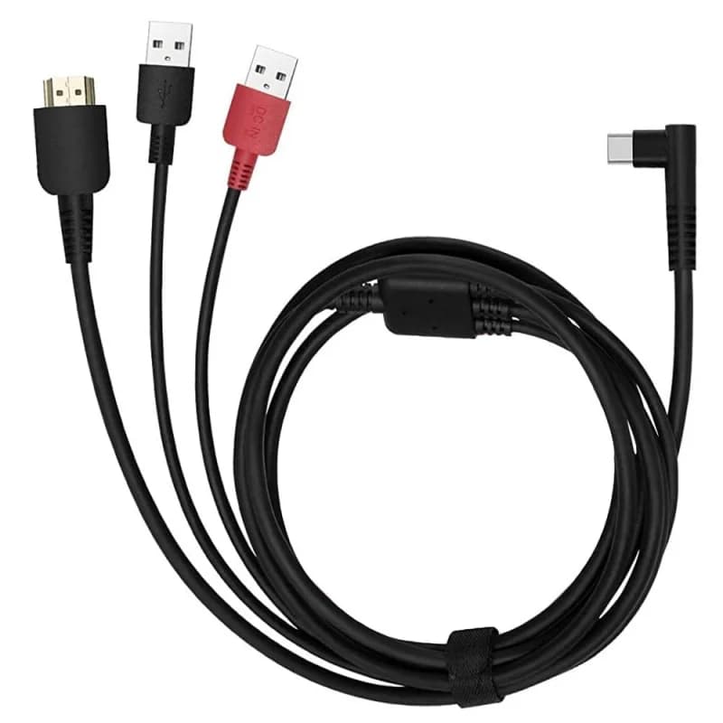 Cavo 3 in 1 CB05A SOLO adatto per tavolette grafiche huion Kamvas 12 Kamvas 13/13 gen 3 Kamvas 16 (2021) con HDMI Tipo C USB A