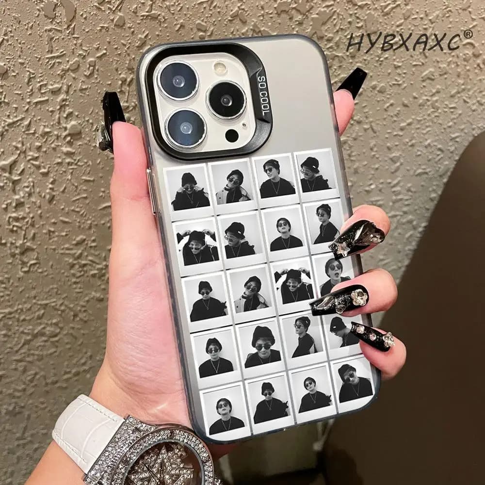 Custodia trasparente in silicone Jackson Wang Packfilm per iPhone 16 15 11 12 14 13 Pro Max Mini X XS Max XR 7 8 Plus SE4 16e