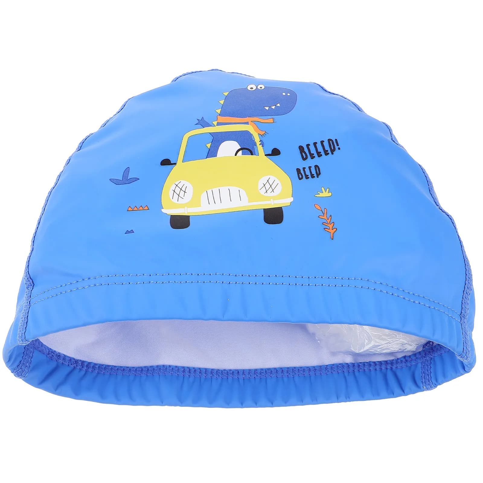 Cuffia da Nuoto per Bambini con Design Cartone Animato, Spazio Extra per le Orecchie, in PVC Resistente agli Strappi, Elastica, per Nuoto e Bagno