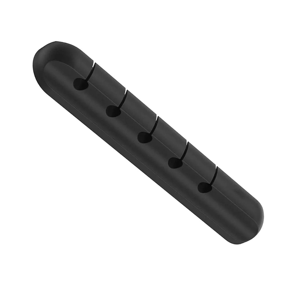 1Pcs Flexible Silicone Data Line Organizer Cord Clip for Charging Cables USB Power Cords Desk Home Office Compact Cable