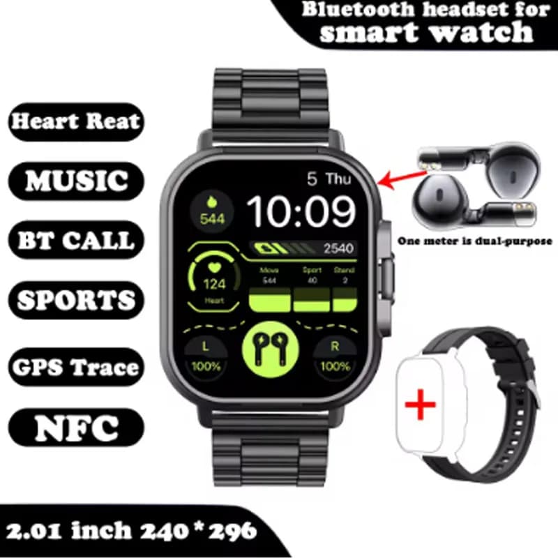 Per Galaxy S22 Ultra S22 + S21 FE A53 A73 Smart Watch Bluetooth Chiamata Smartwatch Monitor della temperatura corporea Pressione sanguigna