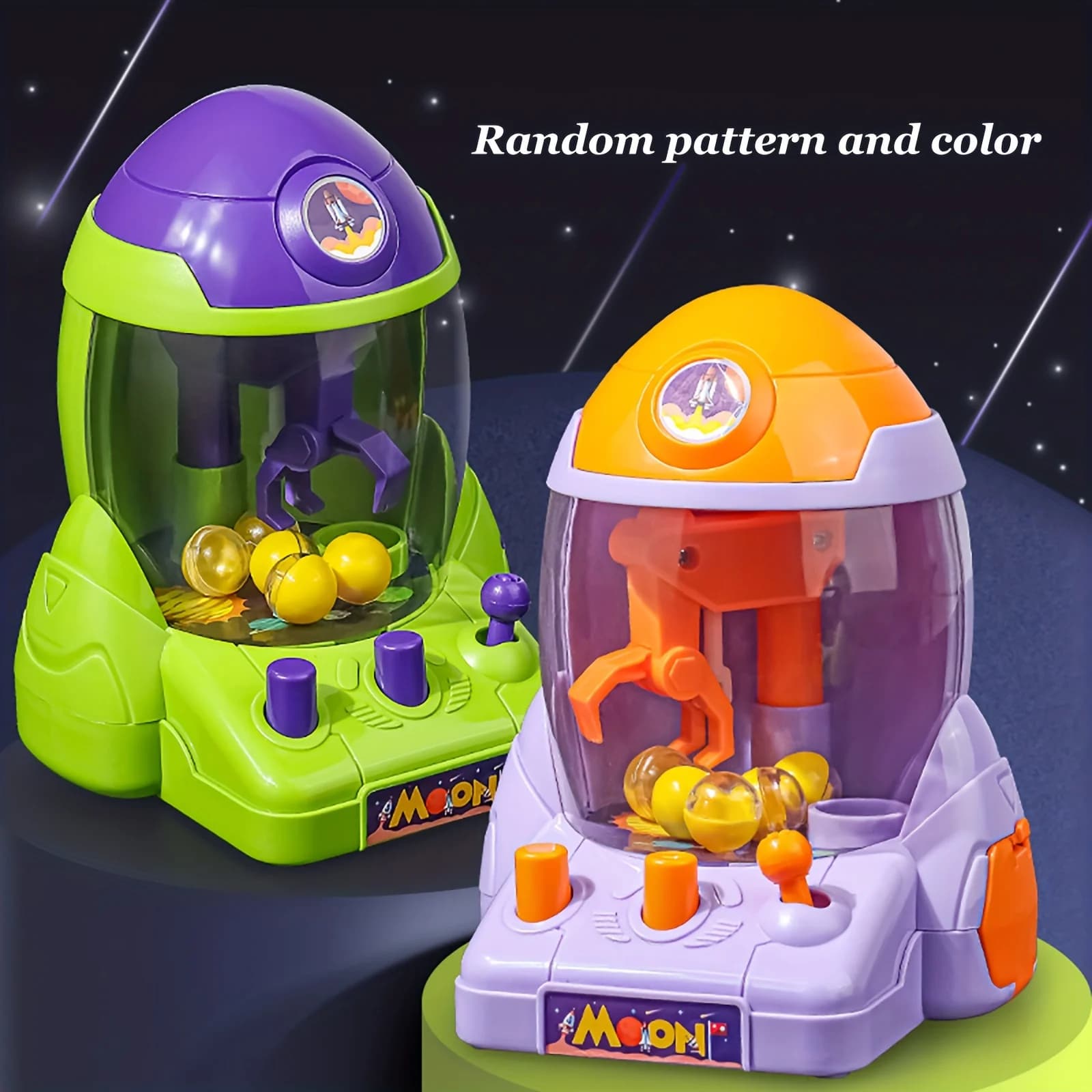 Space Rocket Crawler, Ball Pincer, Egg Twister: utilizzare questo giocattolo come regalo di Halloween/Natale per vincere i premi!