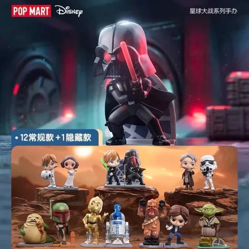 POP MART Serie Star Wars Blind Box, Mystery Box, Giocattoli, Bambole, Statuette Anime Carine, Ornamenti, Regalo
