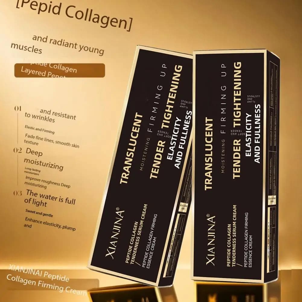 2025 NEW XIANJINA Polypeptide Collagen Essence Raxing Cream For Face Fast Absorbing Skin Tone Lifting Skin Cheeses