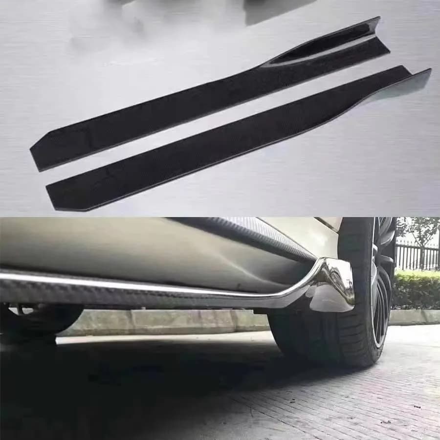 For BMW 2 Series M2 F22 F87 220i 230i Carbon Fiber Side Skirts Splitters Cupwings Winglets Canards Apron Upgrade body kit
