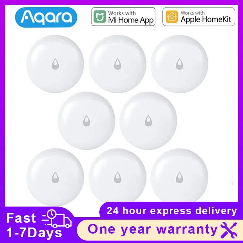 Aqara Water Loss Sensor Zigbee Water Dive Sensor Alarm Detector Safety Soak Sensor Smart Home Work with Mi Homeki