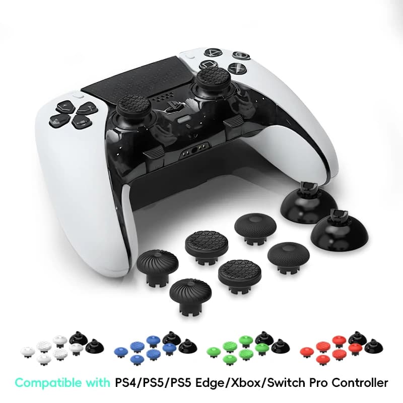 Set di accessori per bilanciere e paddle in metallo per parti di ricambio della maniglia del controller PS4/PS5 Edge Elite