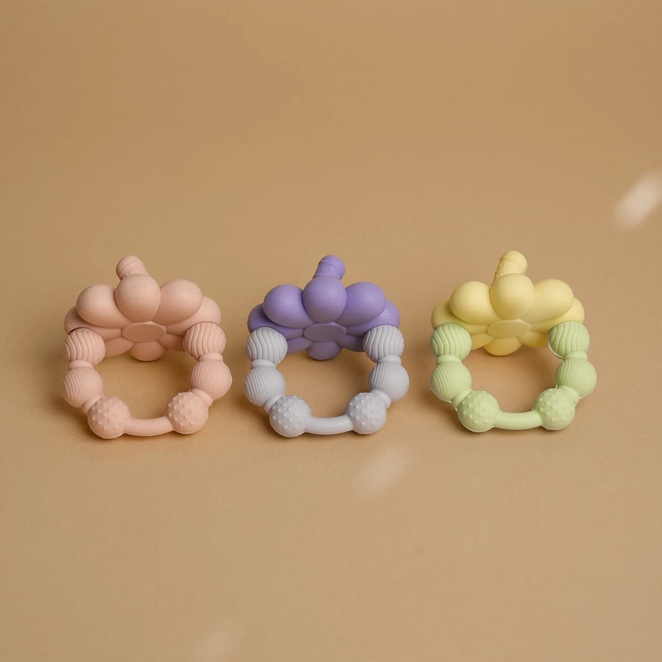 1 Pezzo Massaggiagengive in Silicone per Neonati, Giocattoli per la Dentizione Senza BPA, Massaggiagengive a Forma di Cartone Animato, Giocattoli in Silicone per la Dentizione, Accessori per Neonati