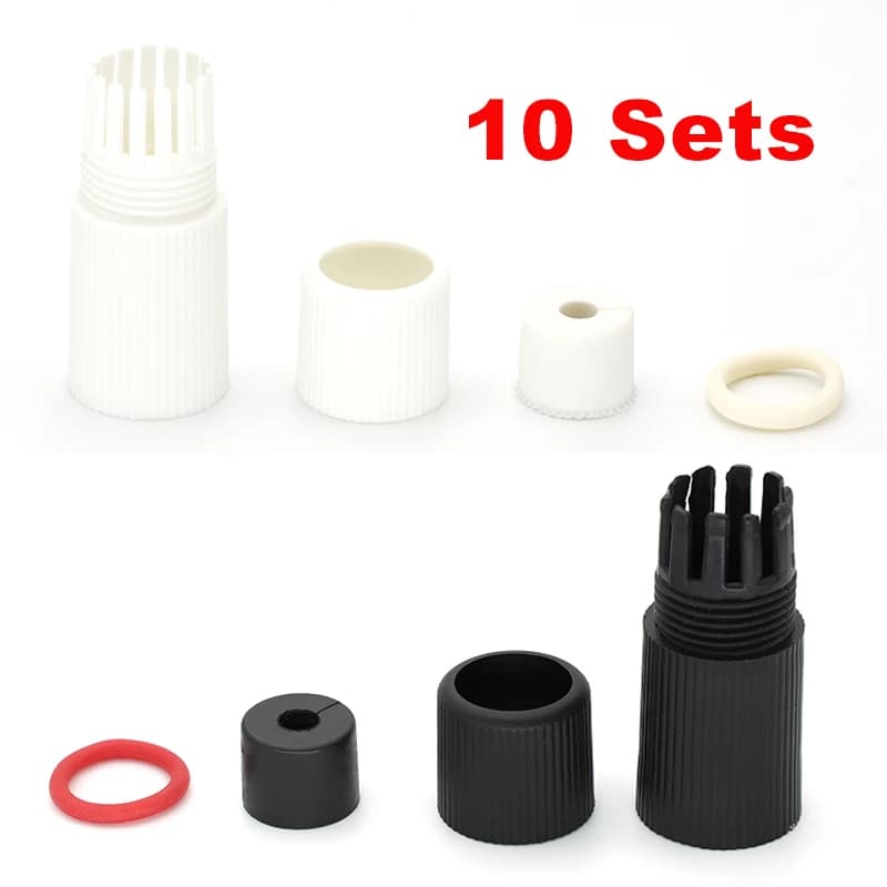 10 set waterproof plug for RJ45 network cable protective cover for waterproof connector for outdoor IP network camera