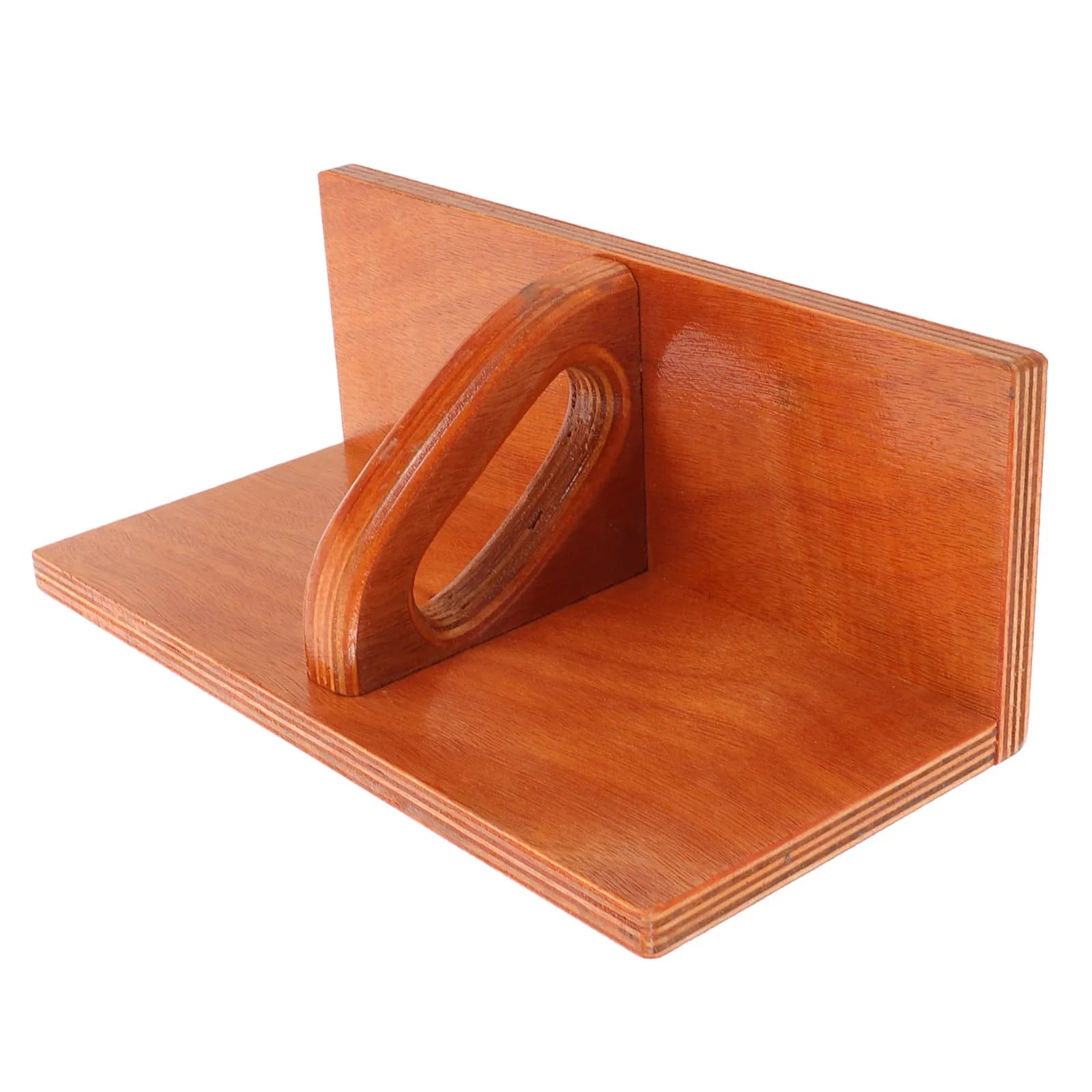 Precision Wood Push Block for Paper Cutting Machine Ergonomic Safety Push Tool Stable Straight Edge Trimming Craft Office
