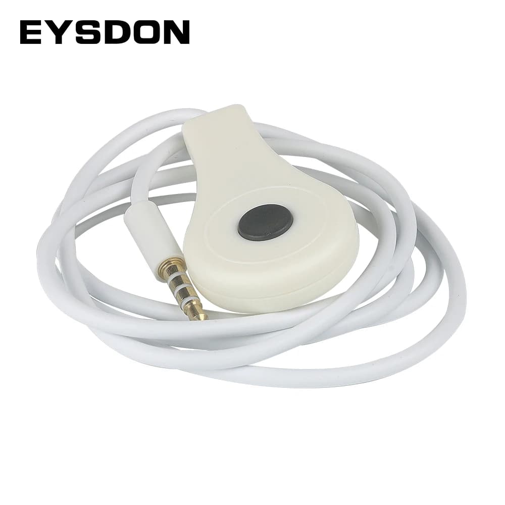 EYSDON Smartphone cavo otturatore fotocamera cavo controllo foto-aiuta a rimuovere le vibrazioni sulla fotografia del telescopio e del microscopio