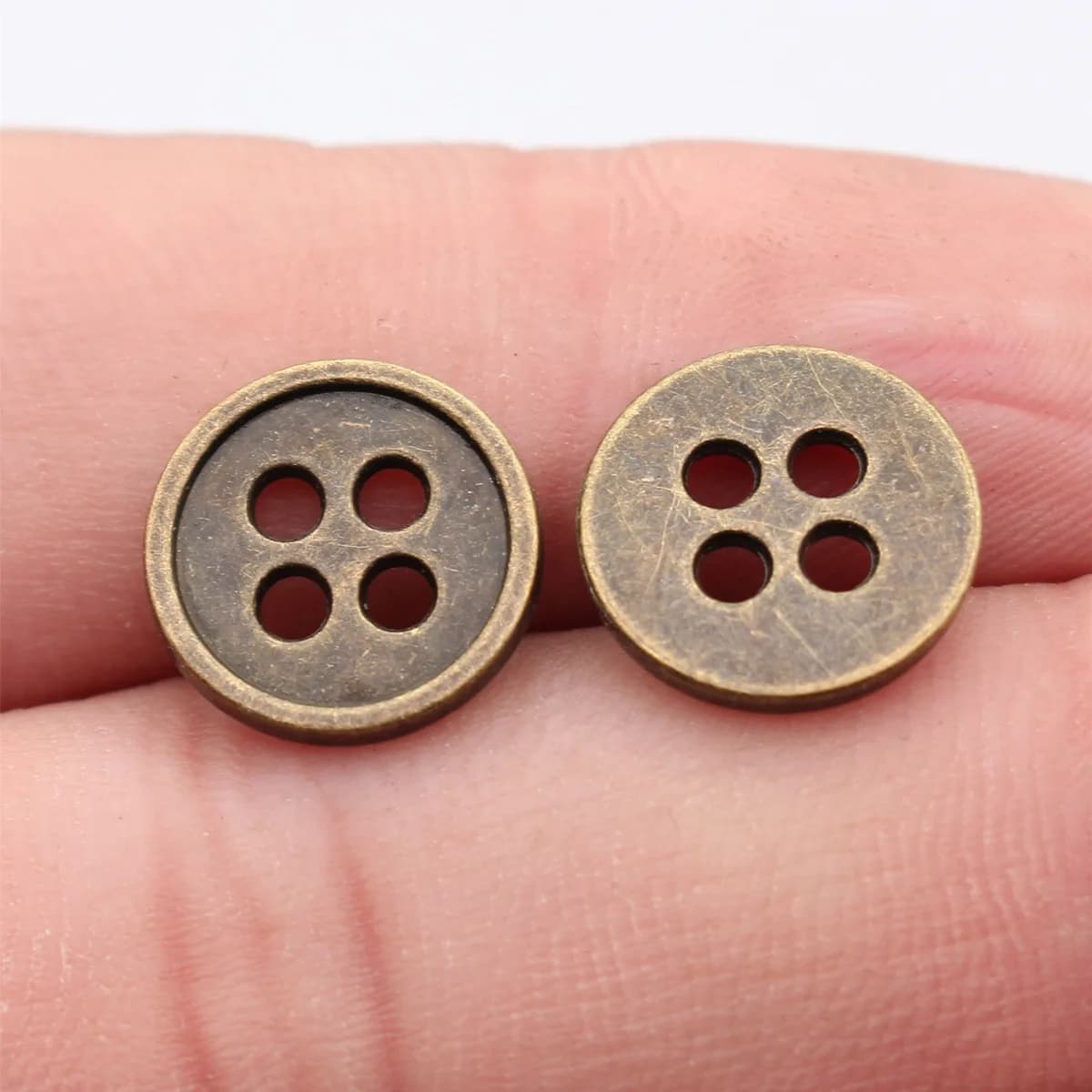 Accessories Jewelry Making Zinc Alloy Bent Button Handmade For For Handmade Craft Bracelet