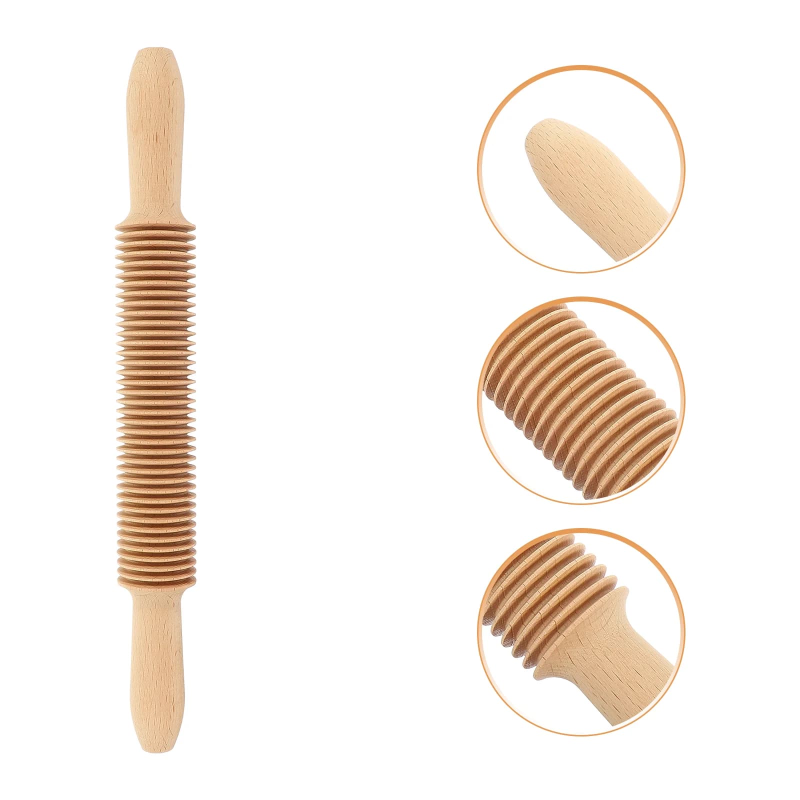 1pc Mattarello in legno per pasticceria Rullo per pasta Spaghetti Macchina per pasta Rullo per pasta per pizza Utensili da cucina