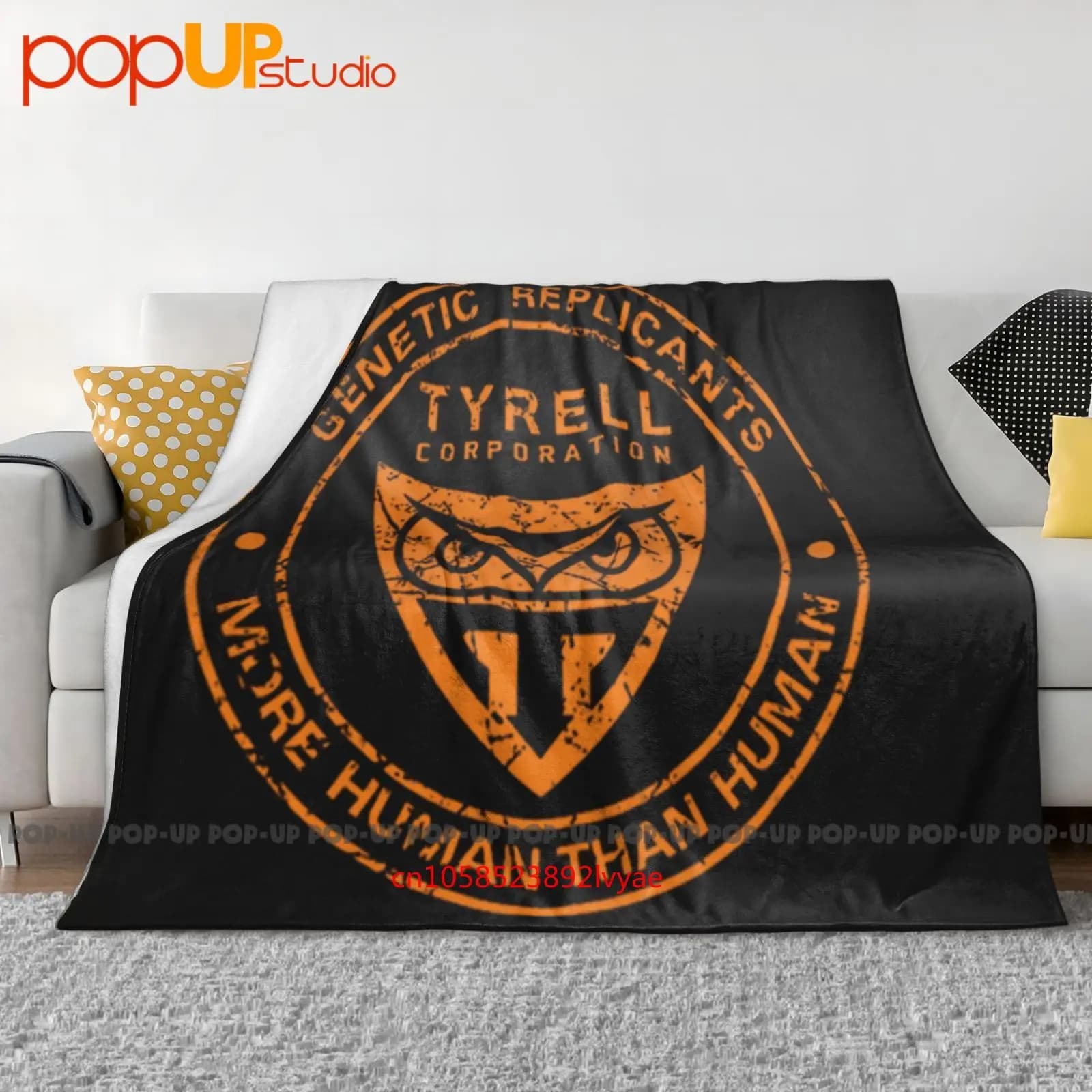 Blade Runner Tyrell Generic Replicant Film di fantascienza Coperta ultra morbida Trapunta Copridivano invernale Copriletto
