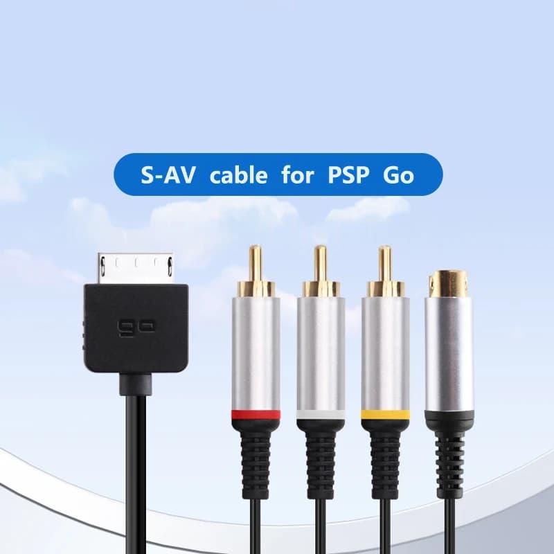 Cavo S-AV da 3 m per cavo PSP GO TV Cavo componente audio video Cavo S-Video Accessori per giochi
