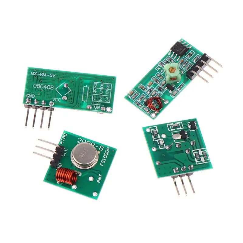 1/2 pcs 433MHZ 315MHZ Transmitter Module Receiver Module Connector Module Wireless Transmitter for ARM/MCU and for Arduino Kit FAI DA TE