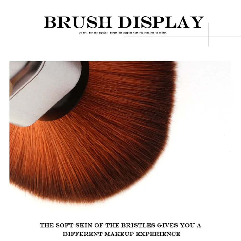 Pennello Retrattile per Polvere di Unghie con Setole Morbide, Strumento Professionale Compatto per Trucco, Fondotinta e Blush