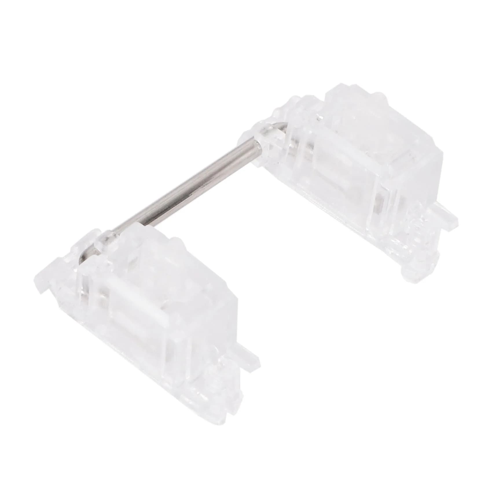 AED7-Tastiera meccanica Cherry Mx Switch Stabilizzatore Cherry montato su PCB Custodia trasparente trasparente Stabilizzatore chiave modificatore 6.25U